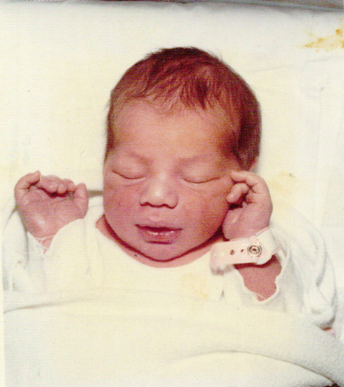 Kevin, a perfect newborn